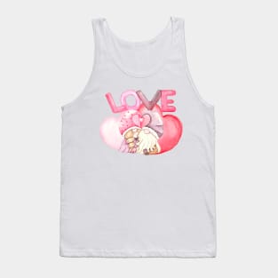 Love Gnomes Hearts Tank Top